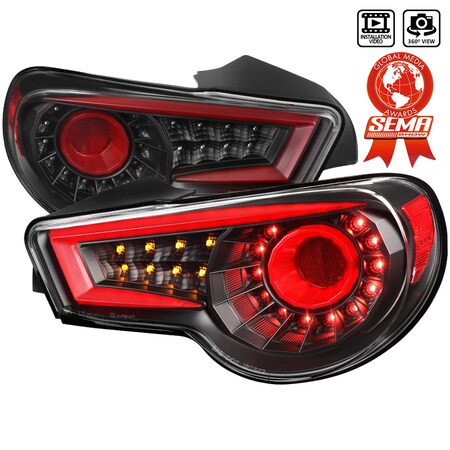 Spec-D Tuning 12-16 Scion/Subaru Brz LED Tail Lights LT-FRS12JRLED-TM